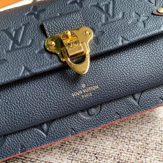 WIS VUITTON LOUIS WALLET VAVIN CHAIN 1031